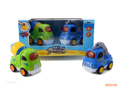 FREE WHEEL CAR 2PCS