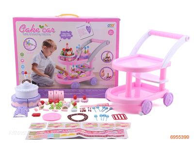 CAKE SET W/LIGHT/MUSIC/RECORD W/O 3*AA BATTERIES