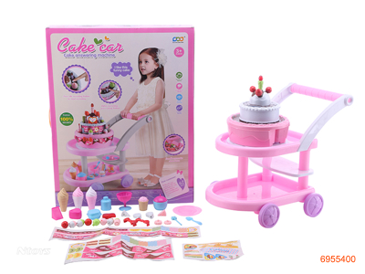 CAKE SET W/LIGHT/MUSIC/RECORD W/O 3*AA BATTERIES