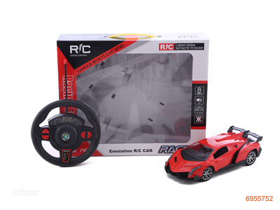 1:16 4CHANNEL R/C CAR W/3.6V CHARGING BATTERIES IN CAR/USB W/O 2*AA BATTERIES IN CONTROLLER 2COLOUR