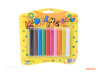 10COLOUR PLASTICINE