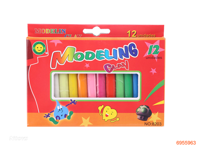 12COLOUR PLASTICINE