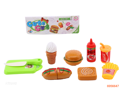 HANBABUGER AND HOT DOG SET 9PCS