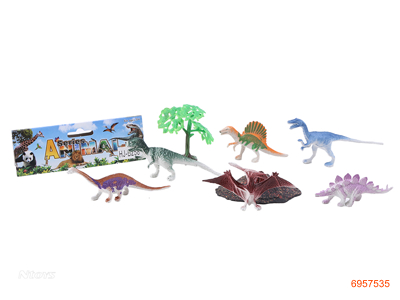 6PCS DINOSAUR