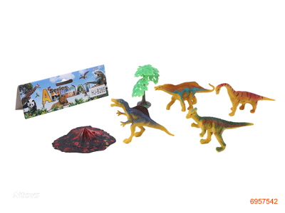 4PCS DINOSAUR SET