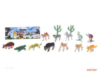 12PCS ANIMAL SET