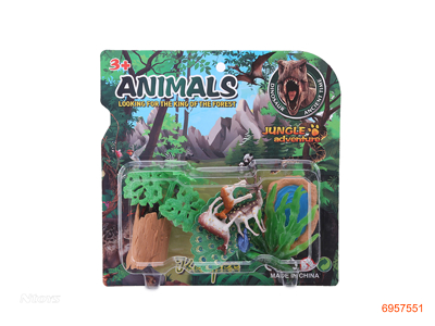 4PCS ANIMAL SET