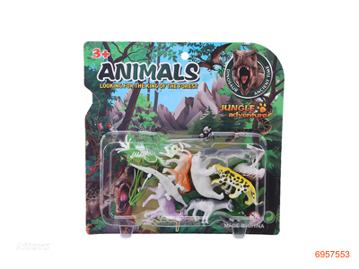 8PCS ANIMAL SET