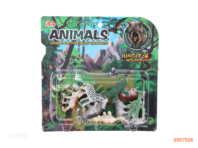 8PCS ANIMAL SET