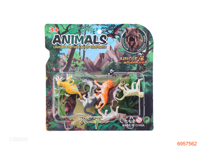 8PCS ANIMAL SET