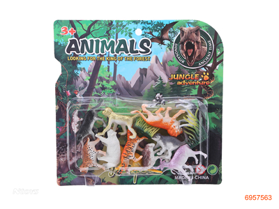 12PCS ANIMAL SET