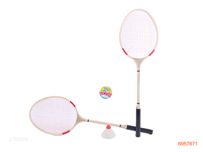 BADMINTON RACKETS W/BALL