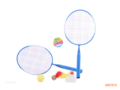 BADMINTON RACKETS W/3PCS BALLS