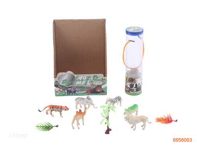 6PCS ANIMAL SET 6PCS/DISPLAY BOX