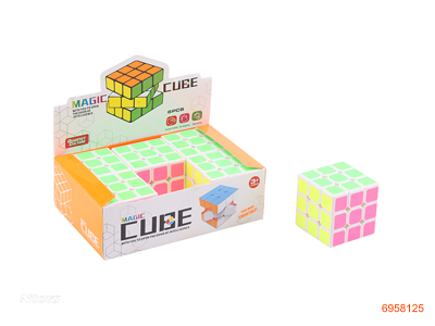 5.5CM MAGIC CUBE 6PCS/DISPLAY BOX