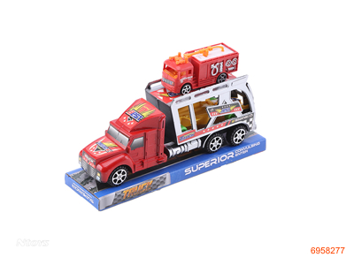 F/P CAR W/2PCS FREE WHEEL CAR 2COLOUR