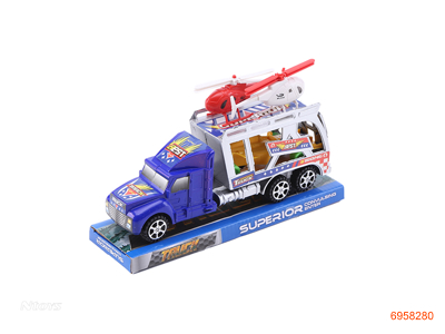 FREE WHEEL CAR W/1PCS FREE WHEEL CAR/2PCS PLANE 2COLOURS