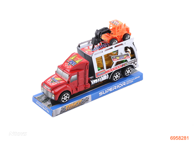 FREE WHEEL CAR W/2PCS FREE WHEEL CAR 2COLOURS