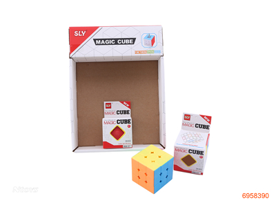 6CM MAGIC CUBE 9PCS/DISPLAY BOX