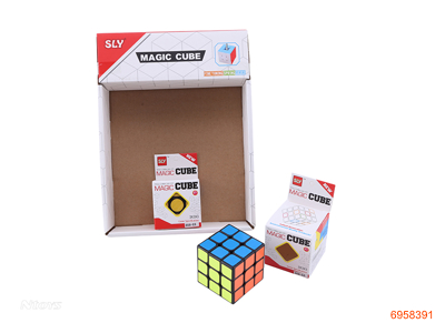 6CM MAGIC CUBE 9PCS/DISPLAY BOX