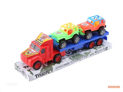 F/P CAR W/2PCS FREE WHEEL CAR