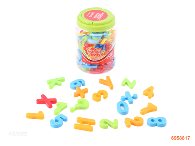 MAGNETISM LETTER+NUMBER 78PCS 3ASTD