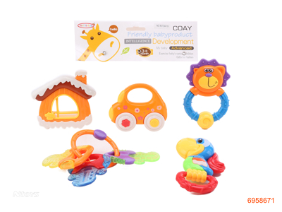 BABY RATTLE 5PCS