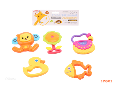 BABY RATTLE 5PCS