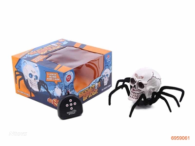 4 CHANNELS R/C SPIDER W/INFRARED W/O 4*AA BATTERIES IN BODY W/O 1*9V BATTERIES IN CONTROLLER