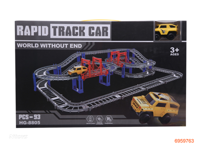 TRAIN TRACK W/O 1*AA BATTERIES IN CAR