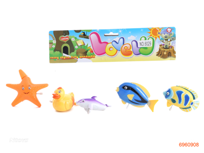 WIND UP TOYS 5PCS/BAG