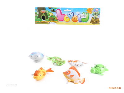 WIND UP TOYS 6PCS/BAG