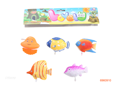 WIND UP TOYS 5PCS/BAG