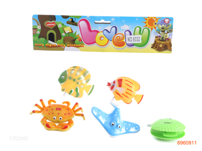 WIND UP TOYS 5PCS/BAG