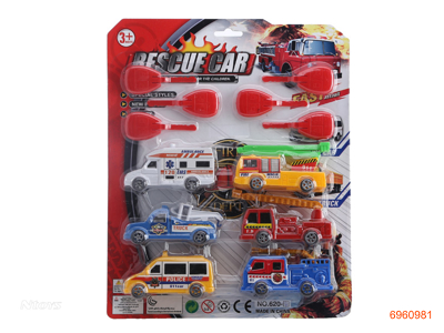 ELASTIC TRUCK 6PCS