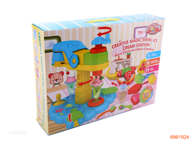 PLASTICINE,MULTI-FUNCTION ICE CREAM STATION