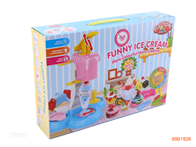 PLASTICINE,ICE CREAM SET