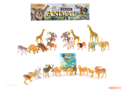 ANIMAL & DINOSAUR 20PCS