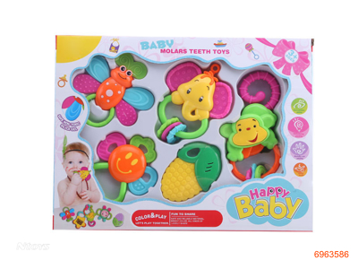 BABY RATTLE 5PCS