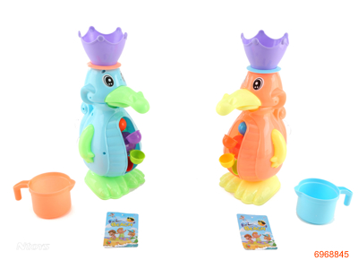 BATH TOYS 2PCS 3COLOURS