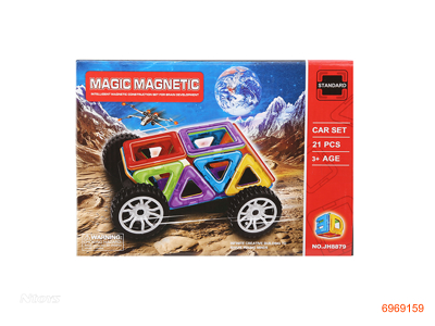 MAGNETISM BLOCK 21PCS