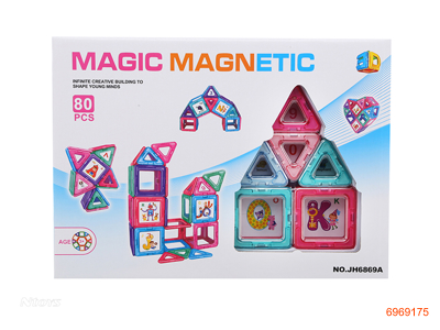 MAGNETISM BLOCK 80PCS