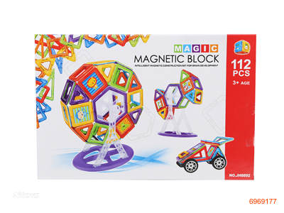 MAGNETISM BLOCK 112PCS