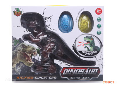 B/O DINOSAUR W/LIGHT/MUSIC W/O 2*AA BATTERIES