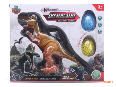 B/O DINOSAUR W/LIGHT/MUSIC W/O 2*AA BATTERIES