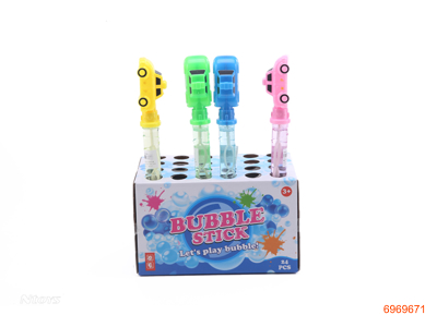 BUBBLE TOYS 24PCS/DISPLAY BOX 4COLOUR