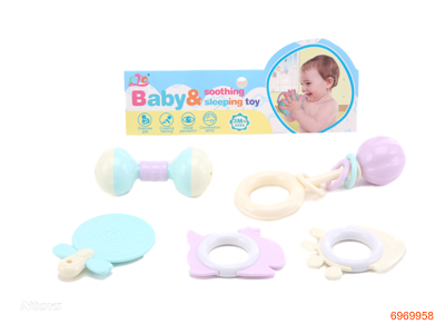 BABY RATTLE 5PCS