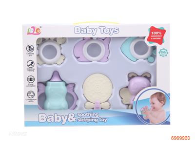 BABY RATTLE 6PCS