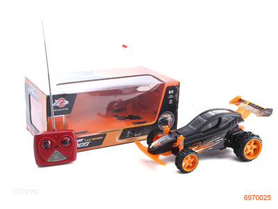 4CHANNELS R/C CAR W/O 4AA BATTERIES IN CAR/9V BATTERIES IN CONTROLLER