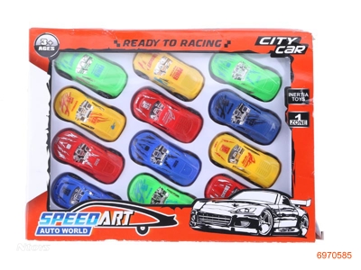 P/B CAR 12PCS 4ASTD 4COLOUR